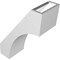 Ekena Millwork 5-in. W x 10-in. D x 14-in. H Westlake Architectural Grade PVC Knee Brace BRCP05X10X14WTL - alternate 4
